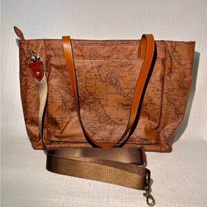 Patricia Nash Elegant Brown Tote Bag